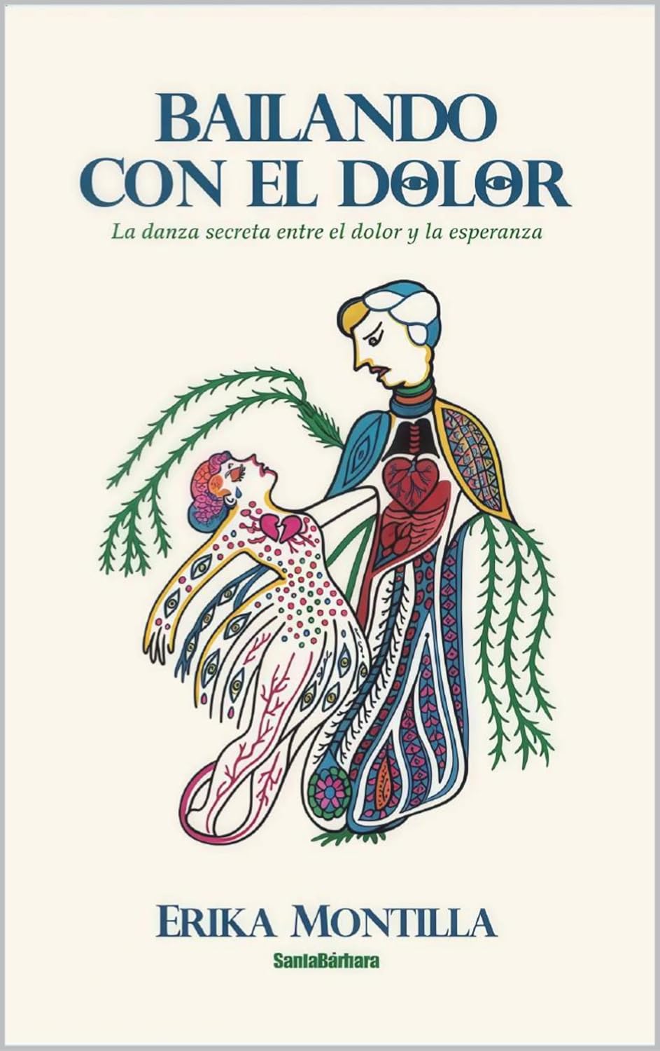 Portada del libro Bailando con el dolor de Erika Montilla - Colección poética sobre resiliencia y dolor crónico